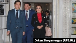 Дарига Назарбаева, старшая дочь бывшего президента Казахстана. 