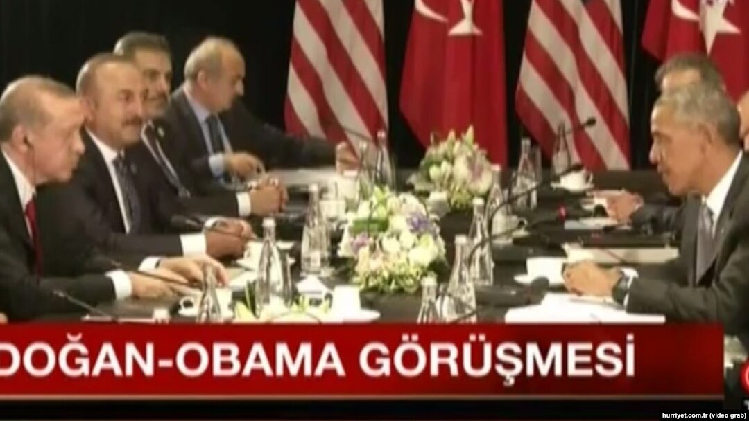 Recep Tayyip Erdoğan və Barack Obama Çində keçirilmiş G20 sammitində görüşüblər