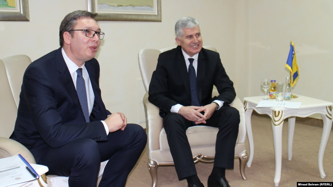 Aleksandar Vučić i Dragan Čović