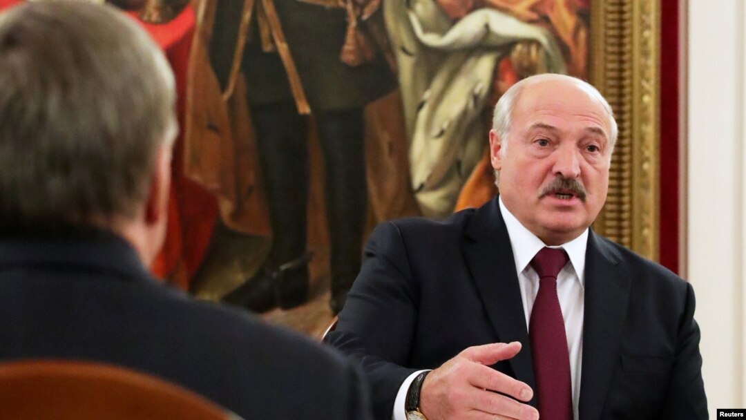 Лукашенко на переговорах с Путиным