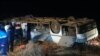 Kazakhstan - bus crash in Kyzylorda