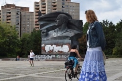 Памятник Эрнсту Тельману. Восточный Берлин, 2015 г.