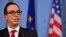 U.S. Treasury Secretary Steven Mnuchin (file photo)