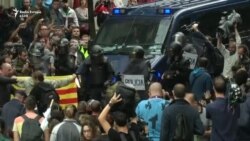 Dhunë e përleshje në Kataloni