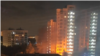 В Ивантеевке под Москвой загорелся дом после падения БпЛА