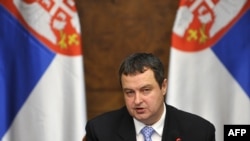 Serbia -- Prime Minister Ivica Dacic speaks during a government session in Belgrade, 08Apr2013