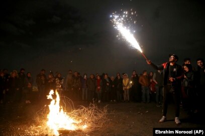 Iran's Woes Briefly Go Up In Smoke During Fire Festival