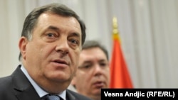Milorad Dodik, president of the Bosnian entity Republika Srpska (file photo)