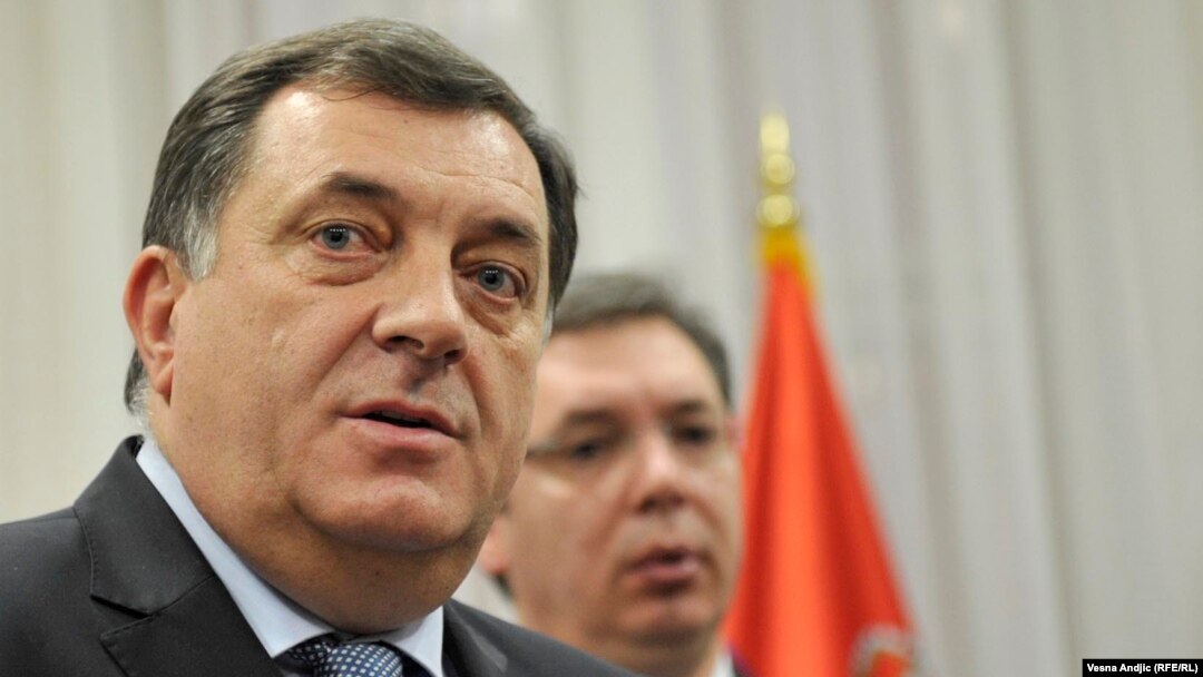 Milorad Dodik, president of the Bosnian entity Republika Srpska (file photo)