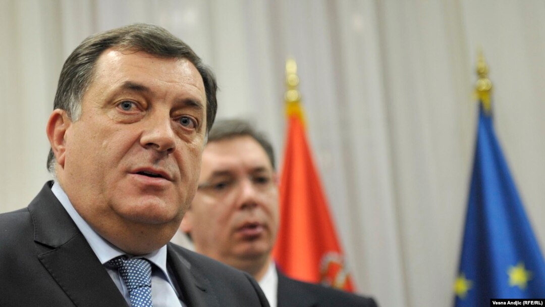 Milorad Dodik currently seems prepared to use all means that he considers legitimate to achieve Serbia's wartime goals.