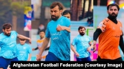 د افغانستان د فوټبال فېدراسیون د فرهاد عادل له بېلابېلو انځورونو جوړ دا عکس پر فېسبوک پاڼه خپور کړی دی.