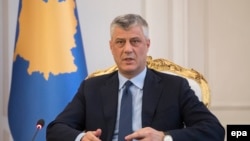 Presidenti i Kosovës, Hashim Thaçi.