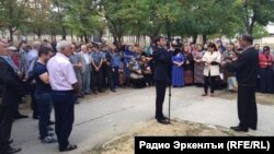 Буйнакскалъул агрегатазул заводалда митинг