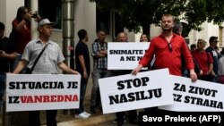 Protest novinara u Crnoj Gori nakon napada na koleginicu Oliveru Lakić