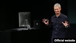 Apple şirkətinin rəhbəri Tim Cook 