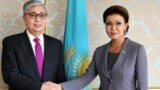 KAZAKHSTAN -- Kazakh interim President Qasym-Zhomart Toqaev and Dariga Nazarbaeva pose in Astana, March 20, 2019