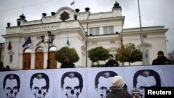 La protestele de la Sofia din noiembrie trecut