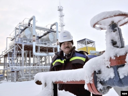 Το κοίτασμα Achimov παράγει ένα σημαντικό μέρος του συμπυκνώματος αερίου που διαχειρίζεται ένα εργοστάσιο επεξεργασίας στην κοντινή πόλη Novy Urengoi.  (φωτογραφία αρχείου)