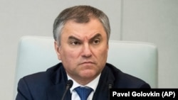 Dumanın spikeri Vyaçeslav Volodin