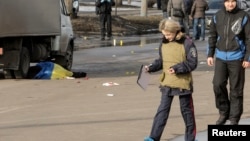 Милиция работает на месте теракта в Харькове