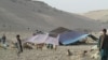 A Kuchi tent in the central Afghan provinc eof Uruzgan.