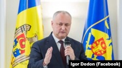 Președintele Igor Dodon, noiembrie 2019.