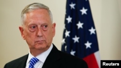 U.S. Defense Secretary Jim Mattis