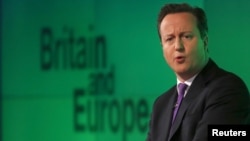 Մեծ Բրիտանիայի վարչապետը խոսում է Եվրոպական միության մասին 