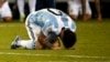 Аргентинец Лионель Месси после незабитого пенальти в финале Copa America