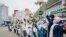 Belarus - Lanț al solidarității femeilor din Minsk cu protestatarii anti-guvernamentali, pe 9 noiembrie