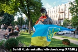 Пʼятий день протестів через відставку Михайла Федорова з посади міністра оборони України. Київ, 20 липня 2026 року
