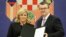 Predsjednica Kolinda Grabar-Kitarović i mandatar Tihomir Orešković