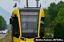 Tramvaj s imenom kapitena bh. reprezentacije Edina Džeke