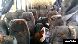 Загиблі під Волновахою пасажири, відеокадр, 13 січня 2015 року