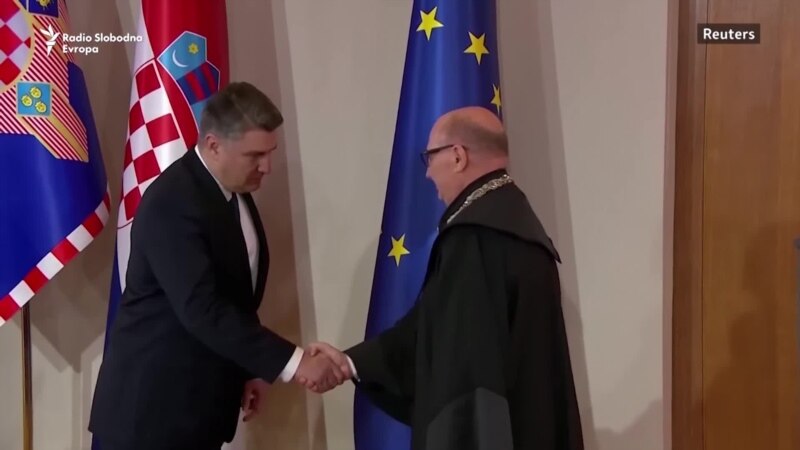 Milanović preuzeo funkciju predsjednika Hrvatske