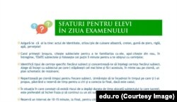 Ghidul MEN pentru Evaluarea Națională 2021 prevede și sfaturi pentru elevi