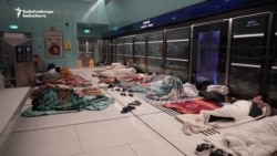 Sleeping In A Tel Aviv Subway Station Takes Its Toll