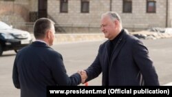 Igor Dodon și Vadim Krasnoselski