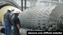 Газовая турбина Siemens 