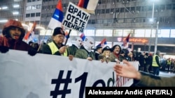 Protest 'Jedan od pet miliona' u Beogradu