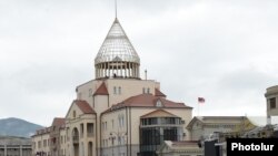 Здание Национального собрания Нагорного Карабаха в Степанакерте