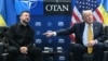 Про це Дональд Трамп (праворуч) заявив, спілкуючись із журналістами спільно з Володимиром Зеленським на саміті НАТО 8 липня