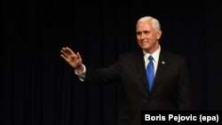 Vicepreședintele american Mike Pence la Podgorica