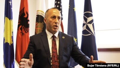 Ramush Haradinaj will now likely receive a formal mandate from the president to try to form a government. (file photo)