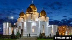 Бічні двері Церкви Різдва Пресвятої Богородиці УГКЦ у Львові підпалили рано-вранці 14 квітня (архівне фото)