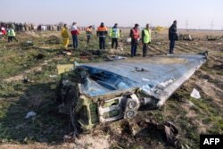 Ostaci ukrajinskog aviona u čijem obaranju je poginulo 176 ljudi