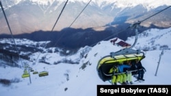 Горный курорт "Роза Хутор" в Сочи