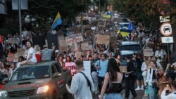Хода центром Києва та петиція Зеленському: 32-й день протестів проти кадрових рішень в уряді