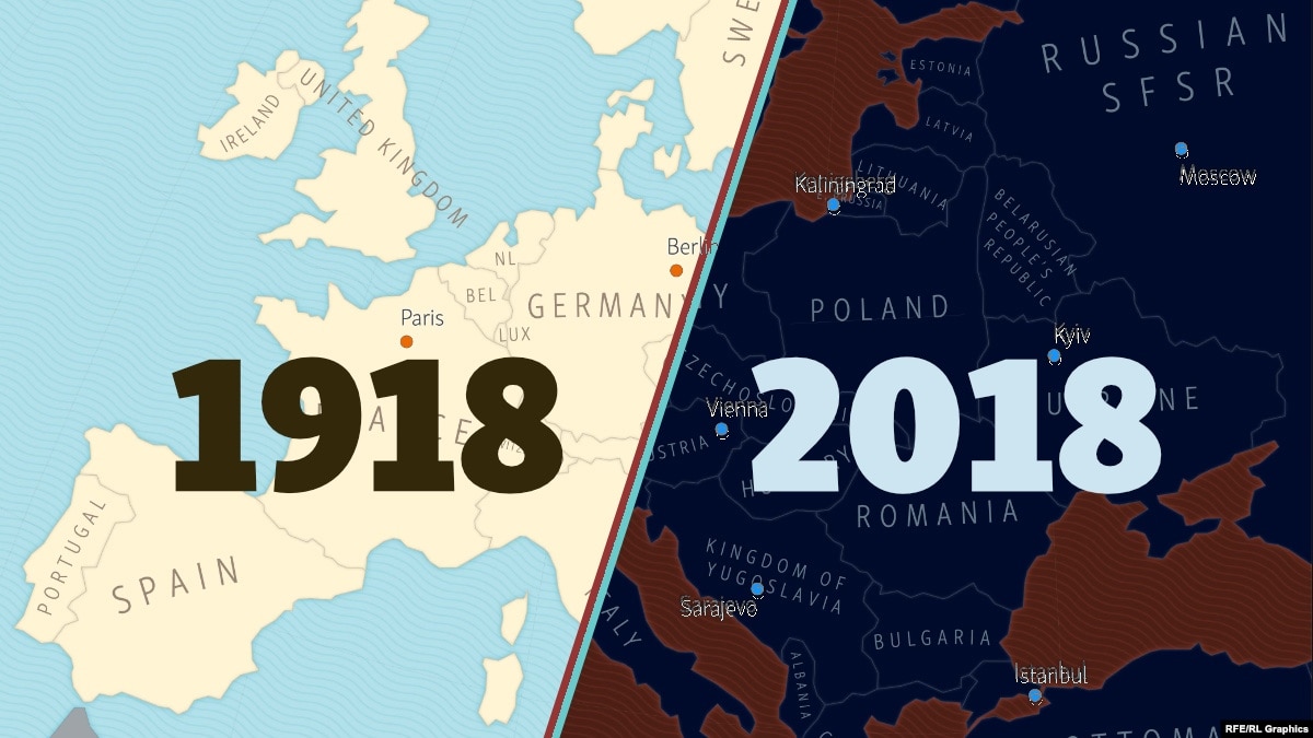 How Europe Has Changed Since 1918
