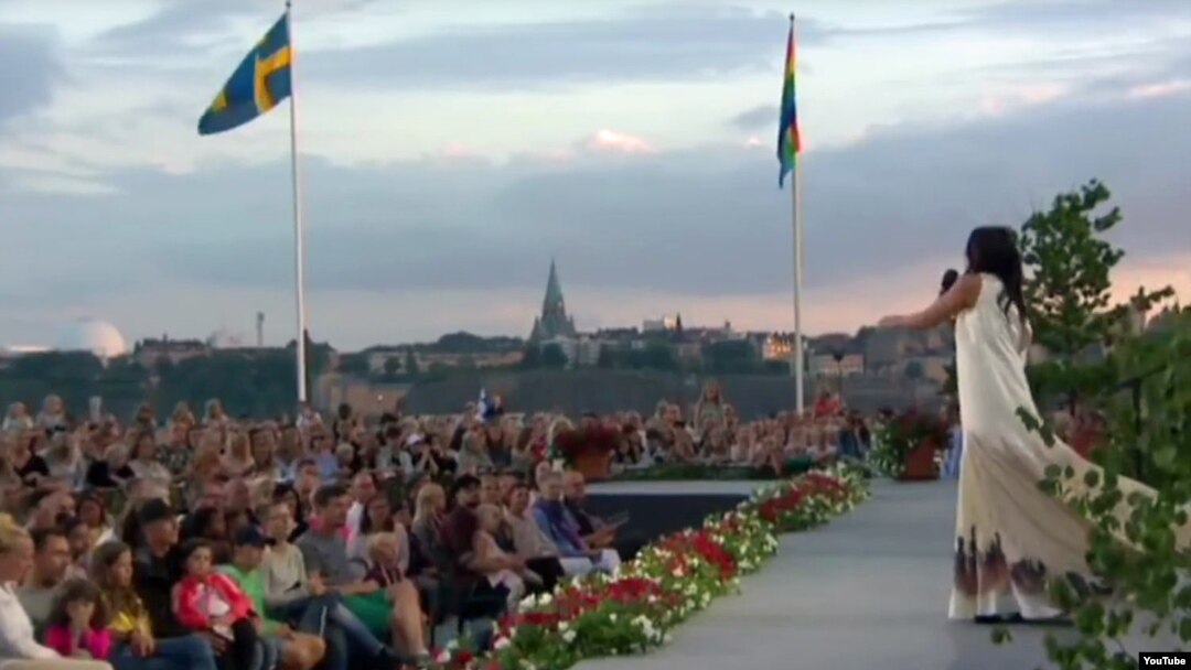 Җамала Allsång på Skansen-2016да чыгыш ясый